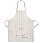 Humdakin Humdakin Check Keukenschort Suikerbruin One size