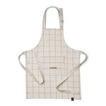 Humdakin Humdakin Check Keukenschort Suikerbruin  Kids