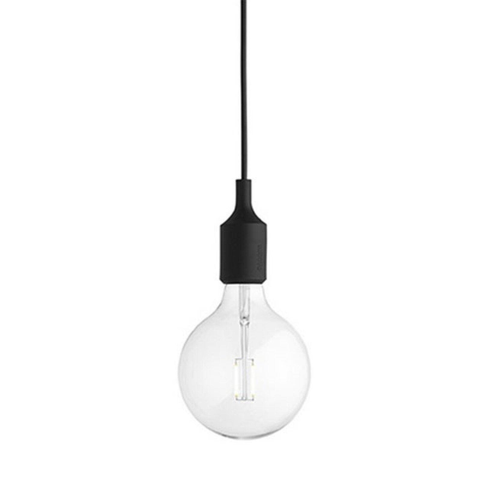 Muuto Lampe suspendue E27 LED Noir