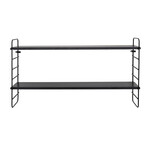 Bloomingville Bloomingville - Wandrek North - MDF - Zwart - L65xH35xB15 cm