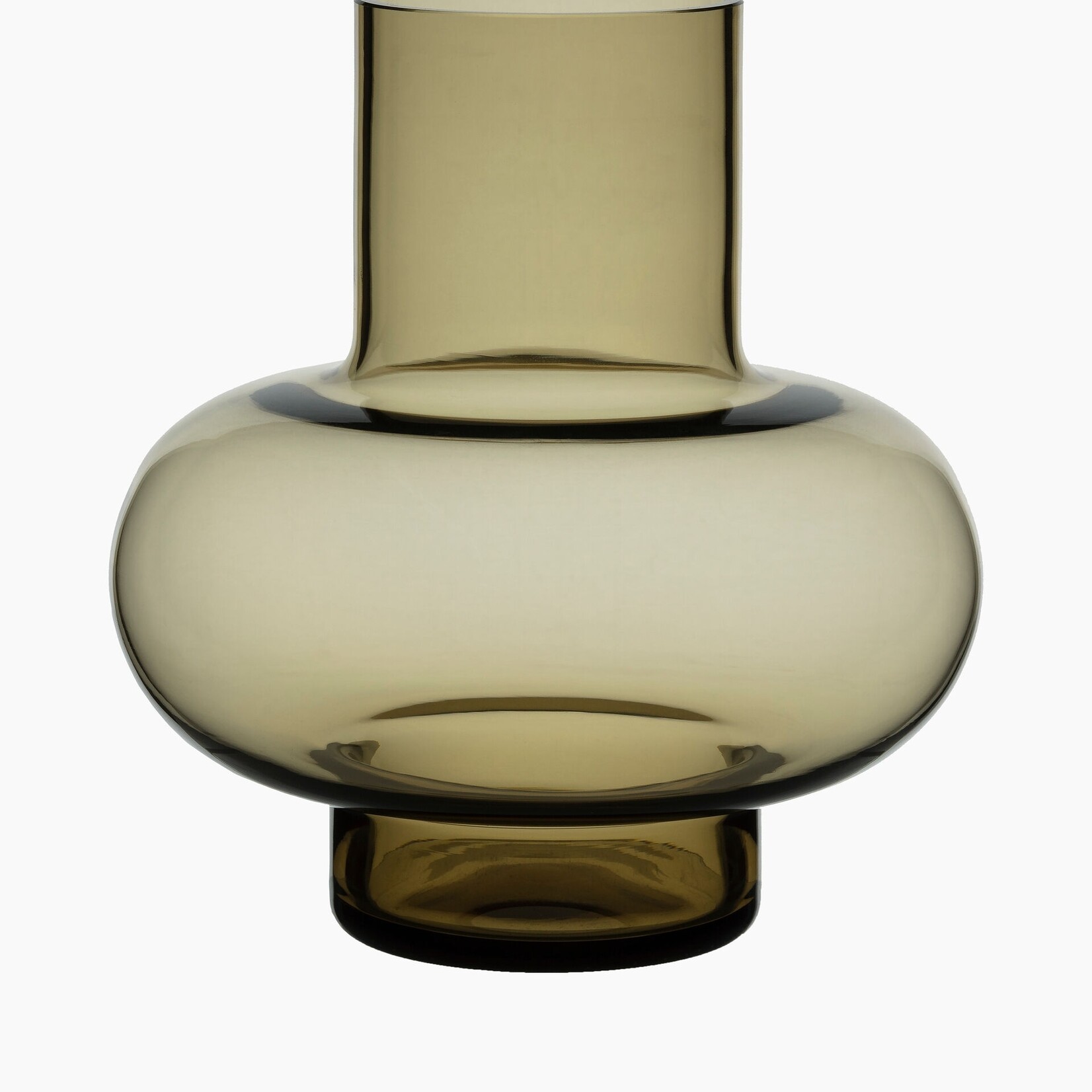 Marimekko Marimekko Vase en verre Umpu Bruin