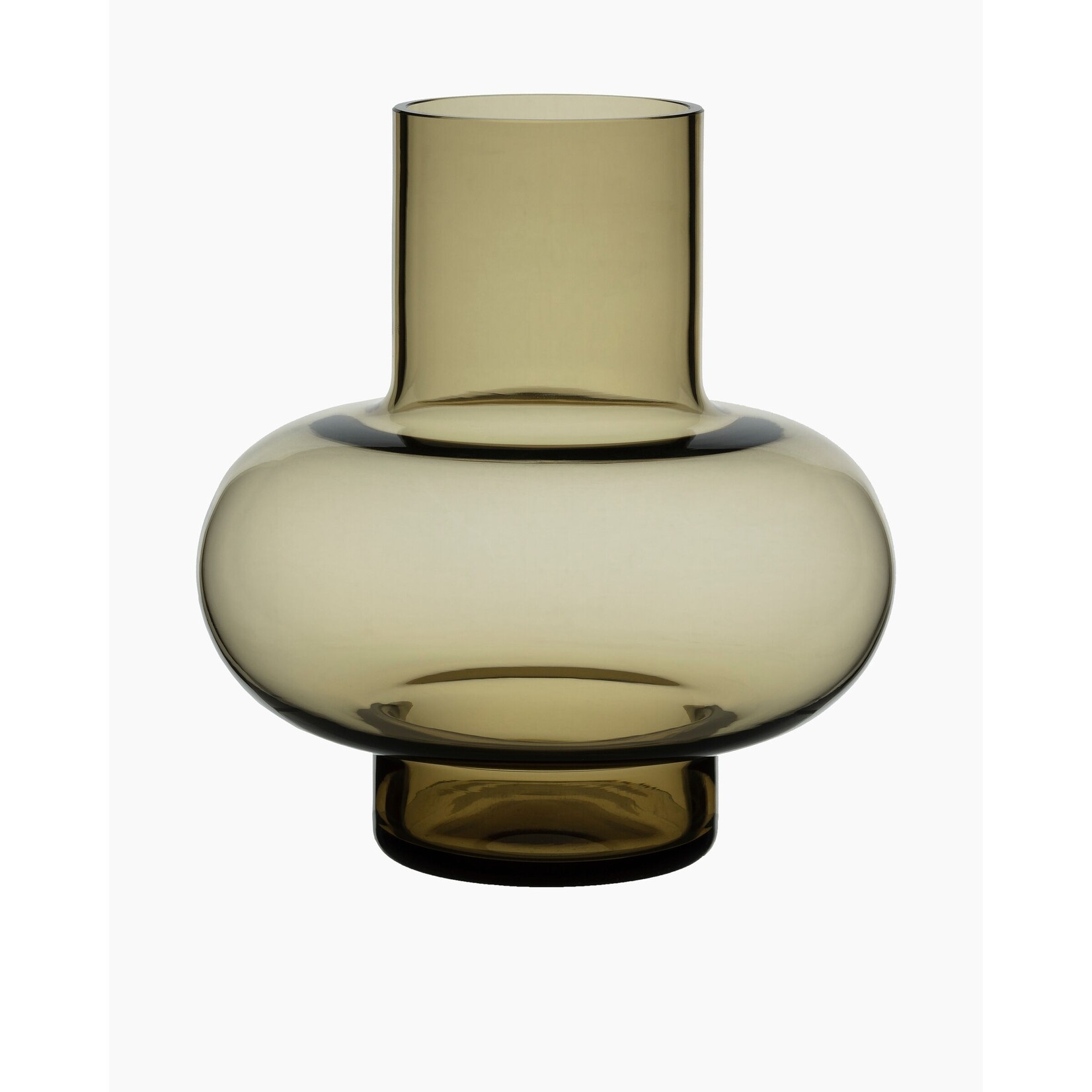 Marimekko Marimekko Umpu Glas Vaas Bruin