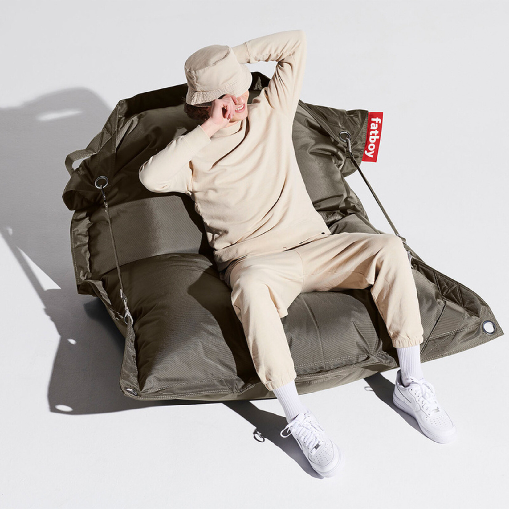 Fatboy Fatboy Buggle-Up Zitzak Taupe