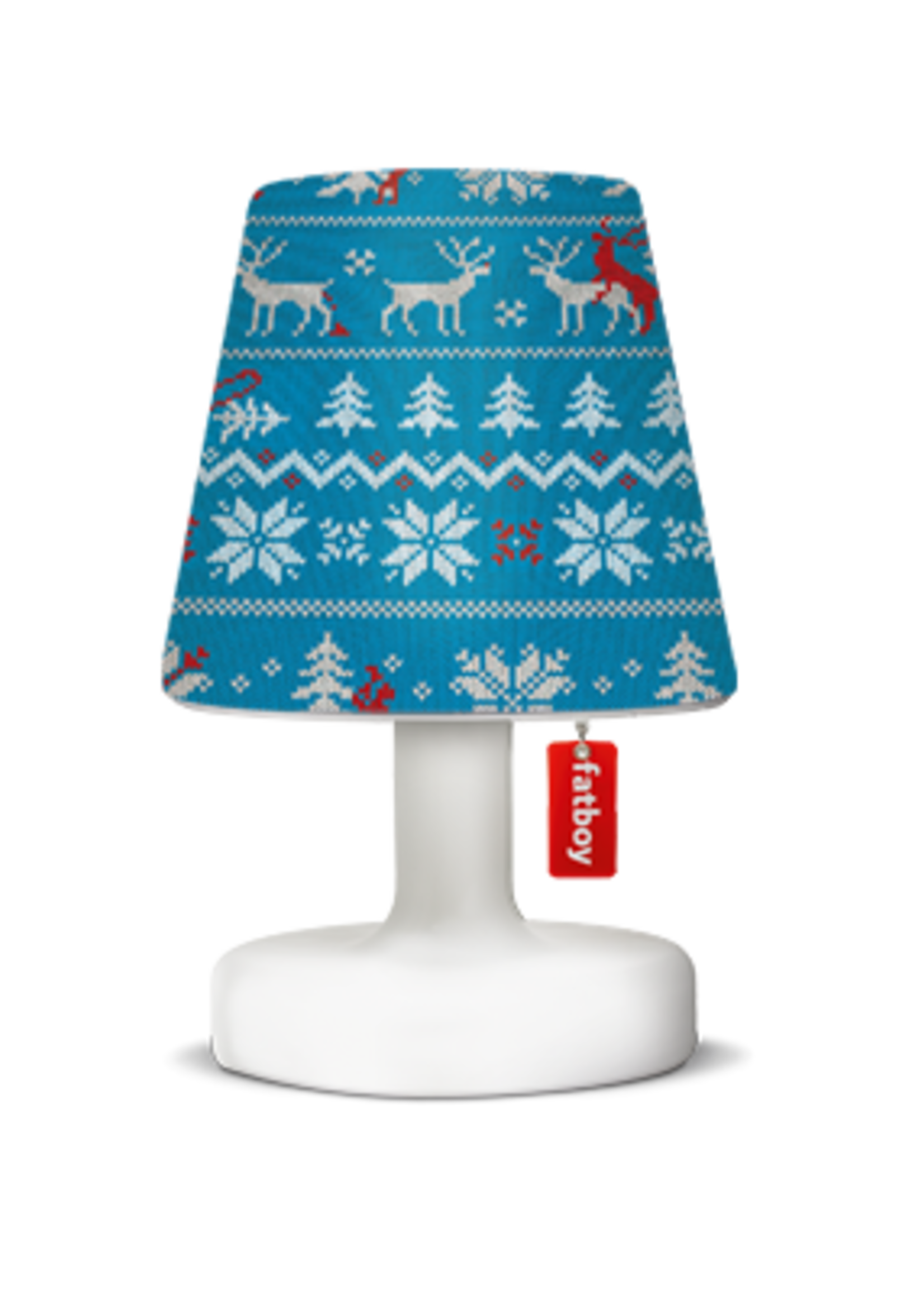 Fatboy Fatboy Edison Petit X-Mas Petit et cappie Bleu Tricoté