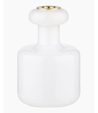 Marimekko Marimekko Plunta Bougeoir Verre Blanc 17cm