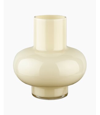 Marimekko Marimekko Umpu Vase en Verre Beurre Blanc