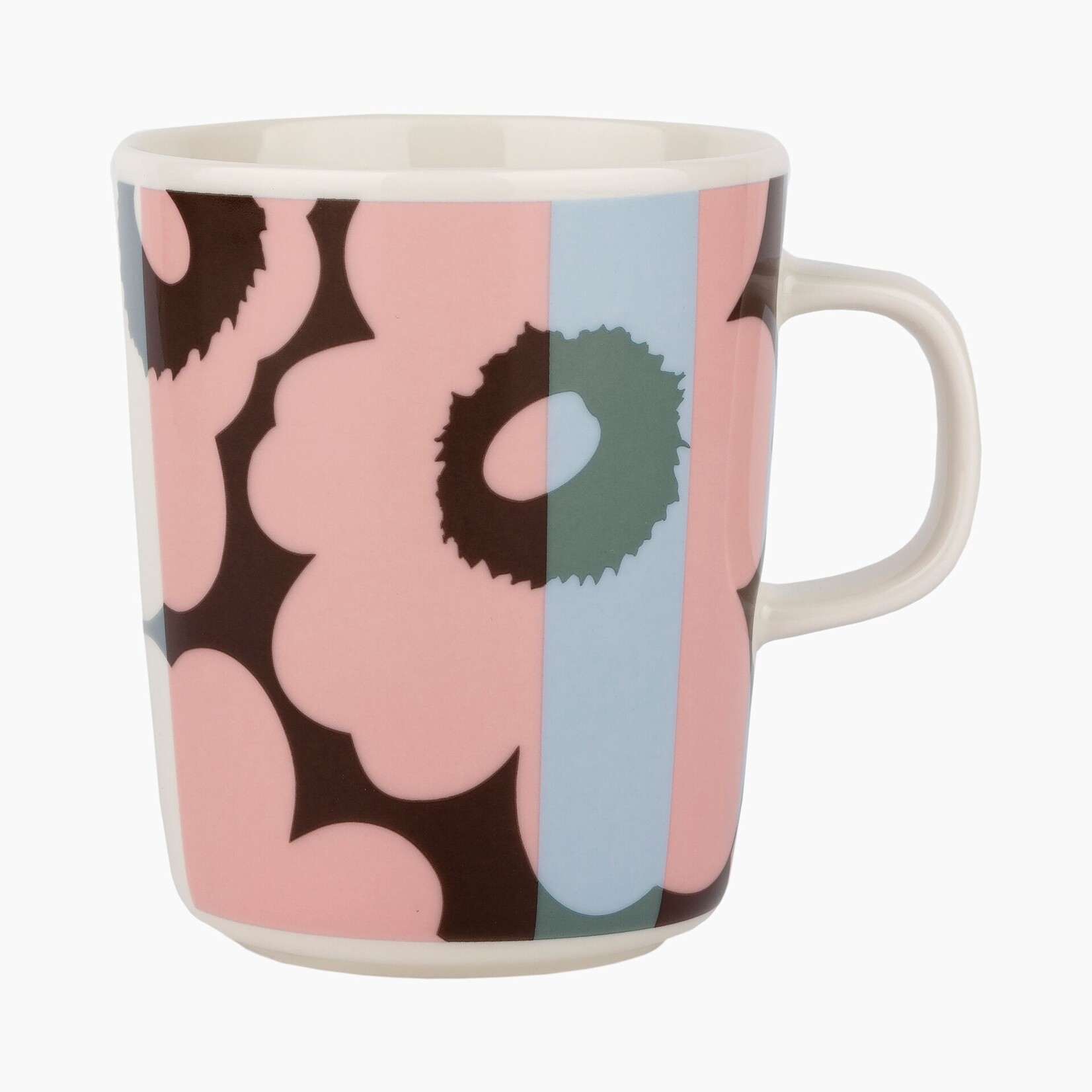 Marimekko Marimekko Ralli Mug 25 cl Rose Bleu