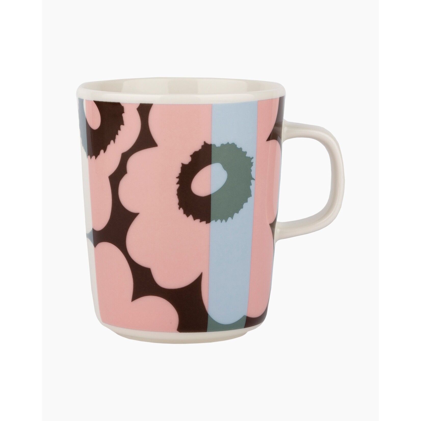 Marimekko Marimekko Ralli Mok 25 cl Roze Blauw
