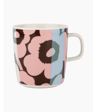 Marimekko Marimekko Ralli Mok 4dl Roze Blauw