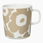 Marimekko Marimekko - Oiva Unikko - Mok - 4dl - Beige-Wit