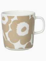 Marimekko Marimekko - Oiva Unikko - Mok - 4dl - Beige-Wit