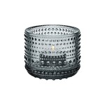 Iittala Iittala Kastehelmi Porte-lampe à cire/Lampe-sphère 64 mm Gris