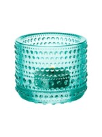 Iittala Iittala Kastehelmi Porte-lampe à cire/Lampe-sphère 64 mm vert d'eau