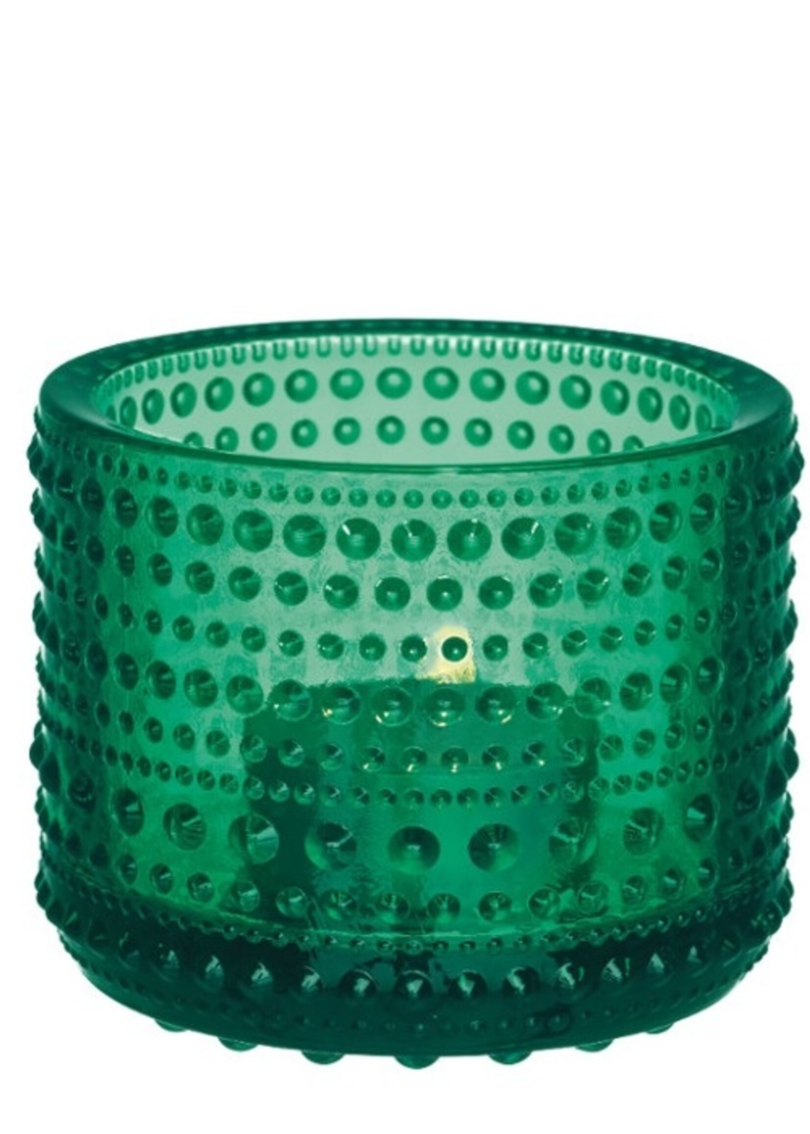 Iittala Iittala Kastehelmi Waxinelichthouder / Sfeerlicht 64 mm Emmerald