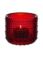 Iittala Iittala Kastehelmi Porte-lampe à cire/Lampe-sphère 64 mm Canneberge