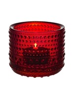 Iittala Iittala Kastehelmi Waxinelichthouder / Sfeerlicht 64 mm Cranberry