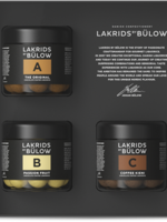 Lakrids Lakrids by Bulow - Drop met Chocolade - Box met 3 smaken - A, B, C