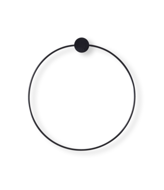 Ferm Living Ferm Living Porte-Serviettes Noir 20,5 x 3 cm