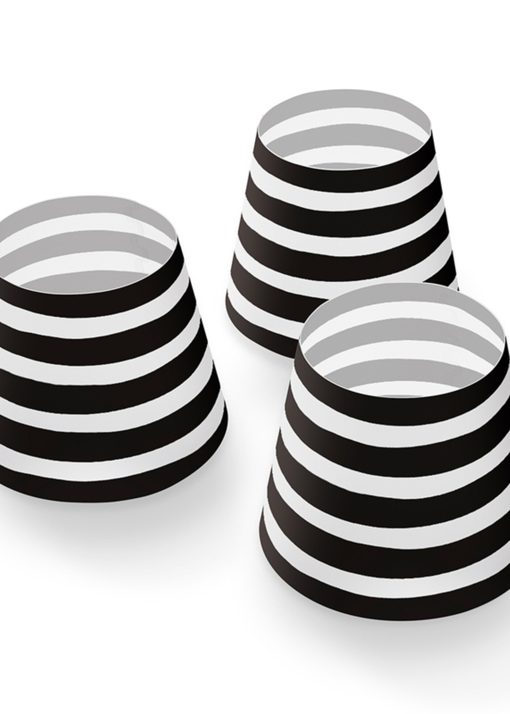Edison Mini Cappie Set of 3 - Mr Black Stripe