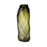Ferm Living Ferm Living Water Swirl Vase Vert Mousse Haute