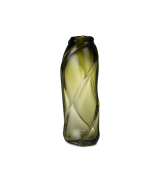 Ferm Living Ferm Living Water Swirl Vase Vert Mousse Haute