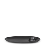 Ferm Living Ferm Living Flow Breakfast Plate Zwart