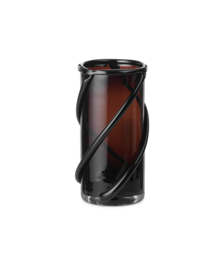 Ferm Living Ferm living Vase Entwine Petit Ambre Foncé