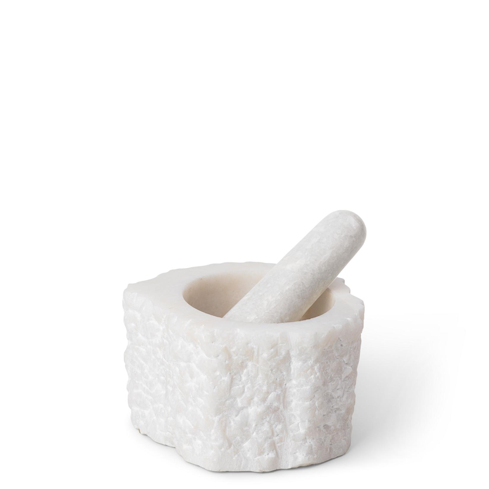 Ferm Living Ferm Living Petra Mortar Vijzel kwarts Wit