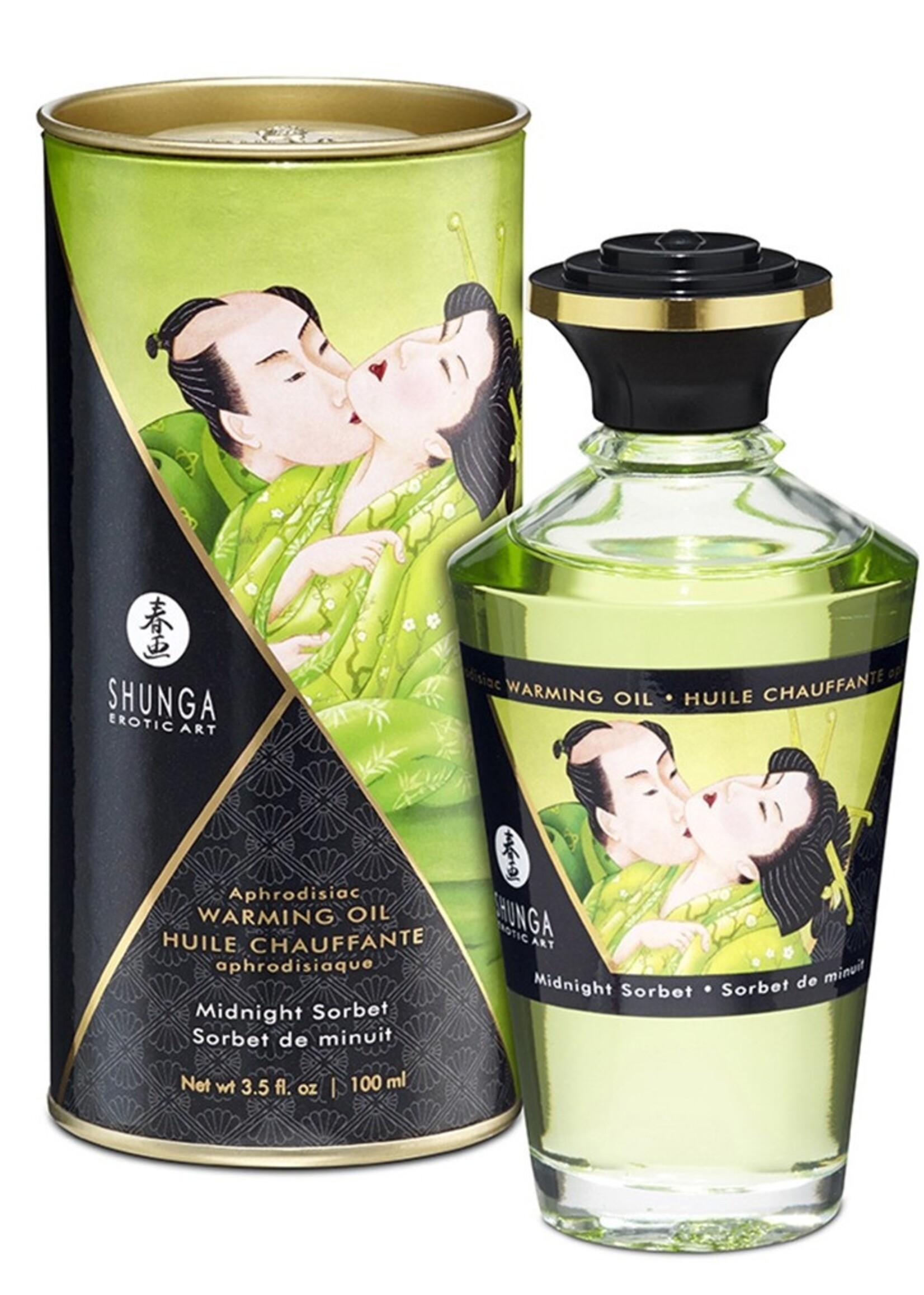 SHUNGA - APHRODISIAC WARMING OIL - STRAWBERRY 100 ML - Copy