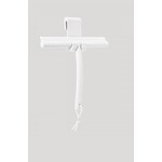 Blomus Blomus VIPO Essuie-douche incluant un crochet au-dessus de la porte - Blanc