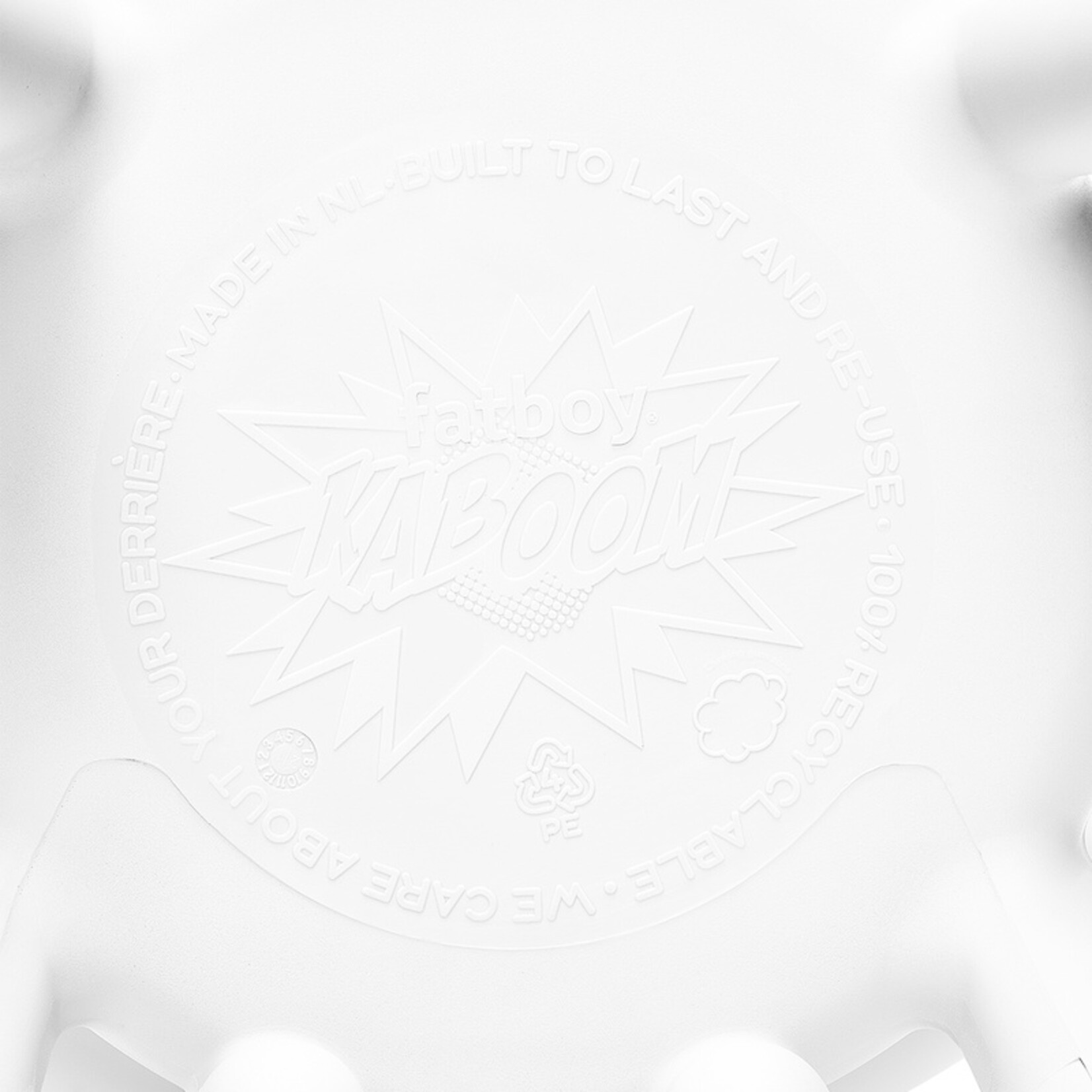 Fatboy Chaise Fatboy Kaboom Plastique Blanc