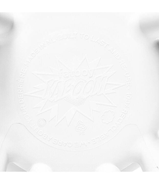 Chaise Fatboy Kaboom Plastique Blanc