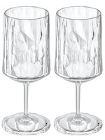 Koziol Koziol - Club No.4 - Super verre - 300ml - Lot de 2 - Cristal clair