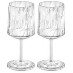 Koziol Koziol - Club No.9 - Super Verre - 200 ml - Lot de 2 - Cristallin