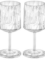 Koziol Koziol - Club No.9 - Super Verre - 200 ml - Lot de 2 - Cristallin