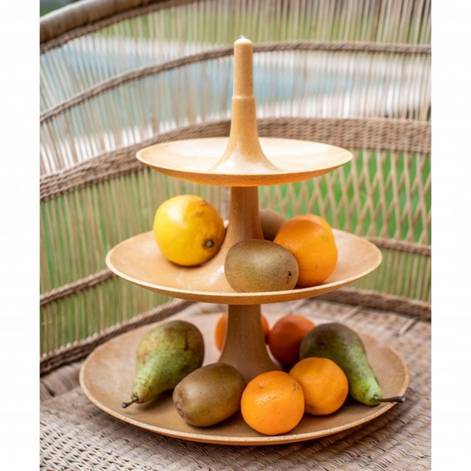 Koziol Koziol Babell Etagere - 3 laags - Large - Woestijn Zand