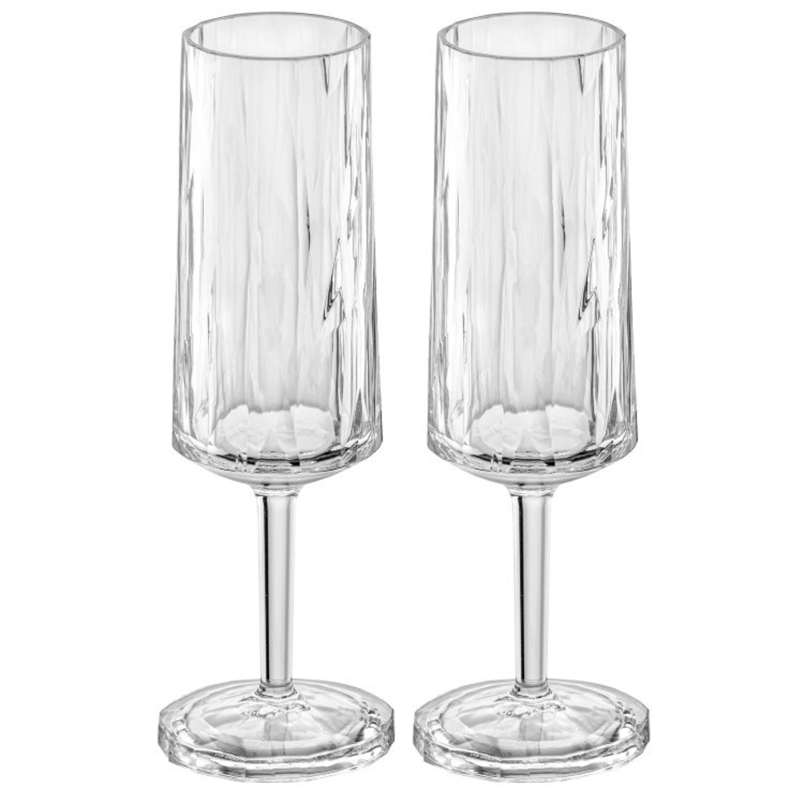Koziol Koziol - Club n°14 - Super verre - 100ml - Lot de 2 - Cristal clair
