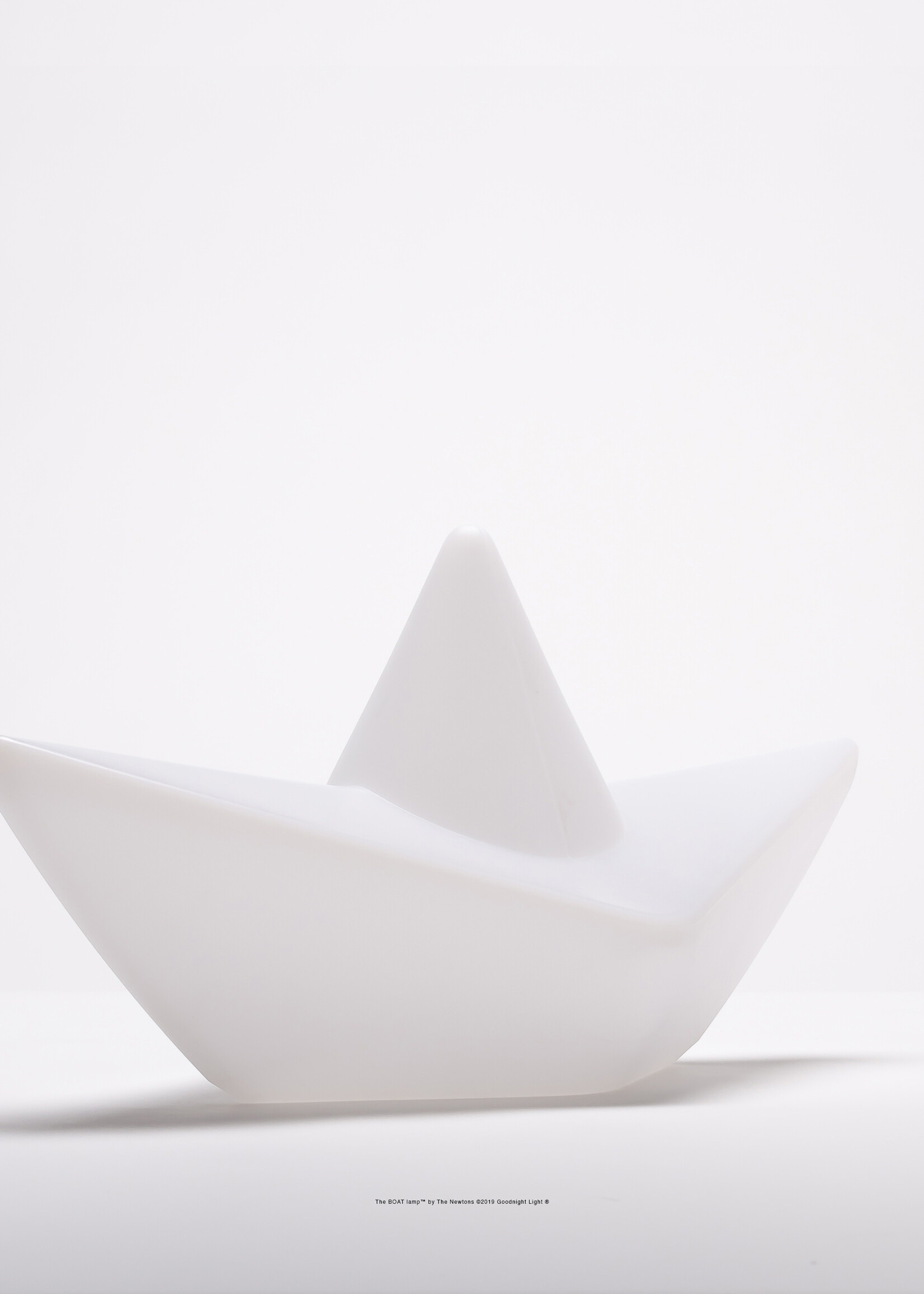 E-Brands E-Brands Goodnight Light The Boat Lamp Plastique Blanc