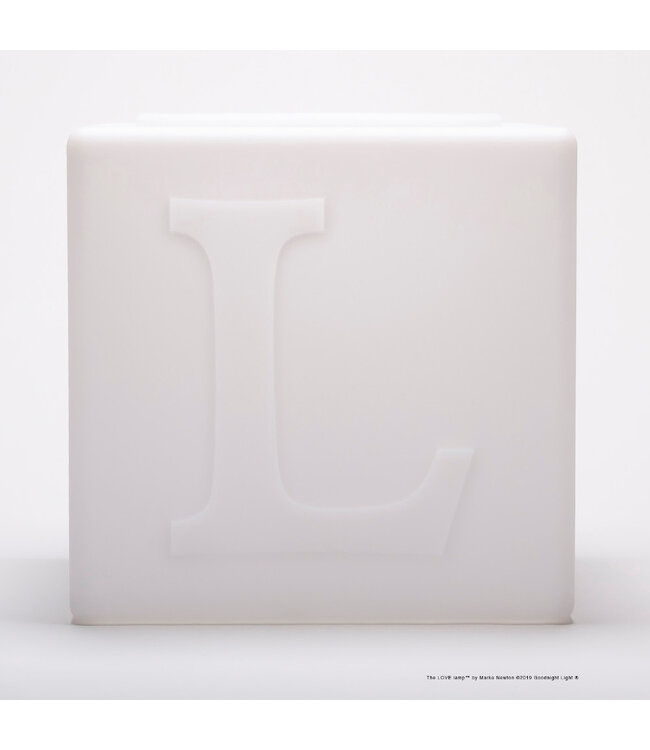 E-Brands E-Brands Goodnight Light The Love Lamp Kunststof Wit