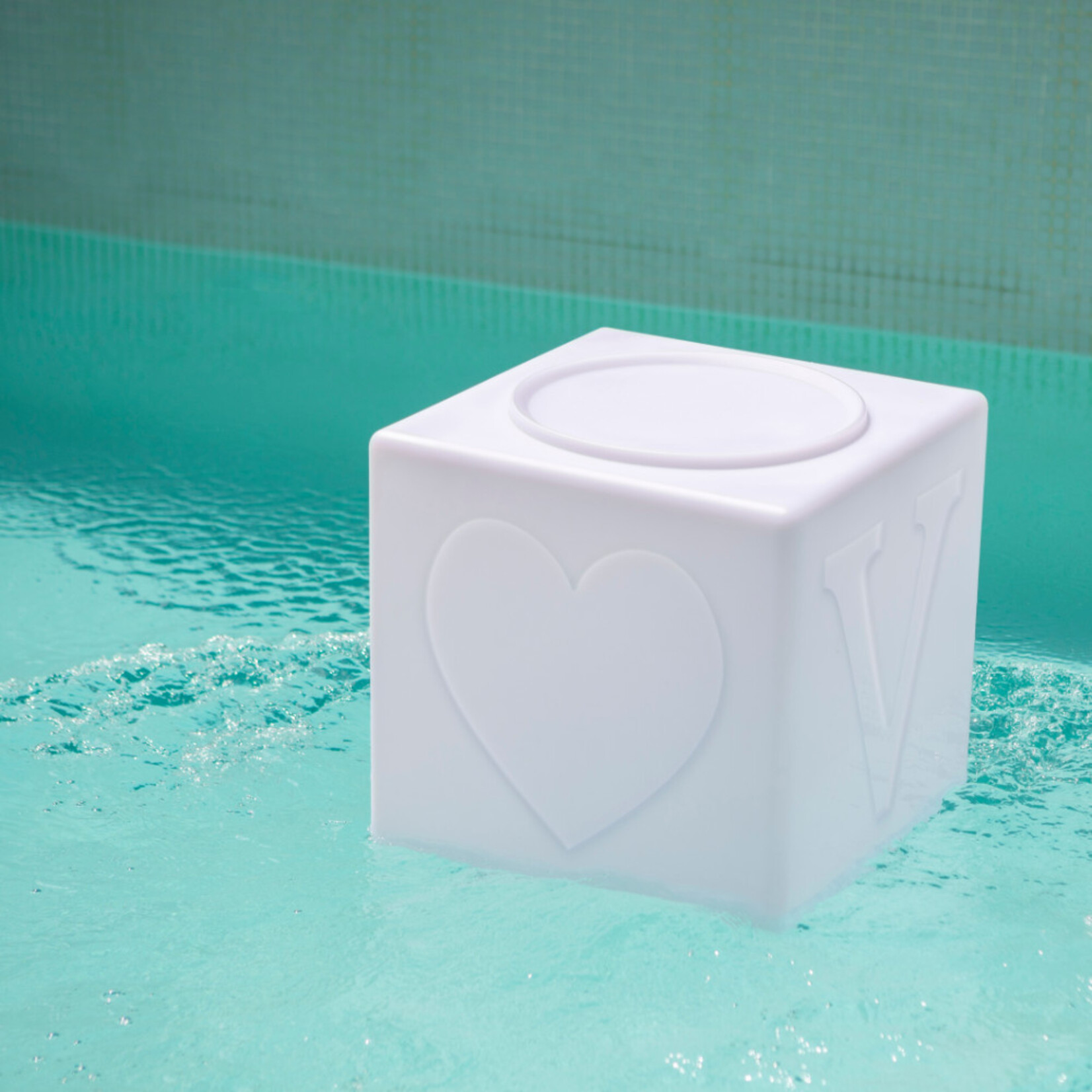 E-Brands E-Brands Goodnight Light The Love Lamp Kunststof Wit