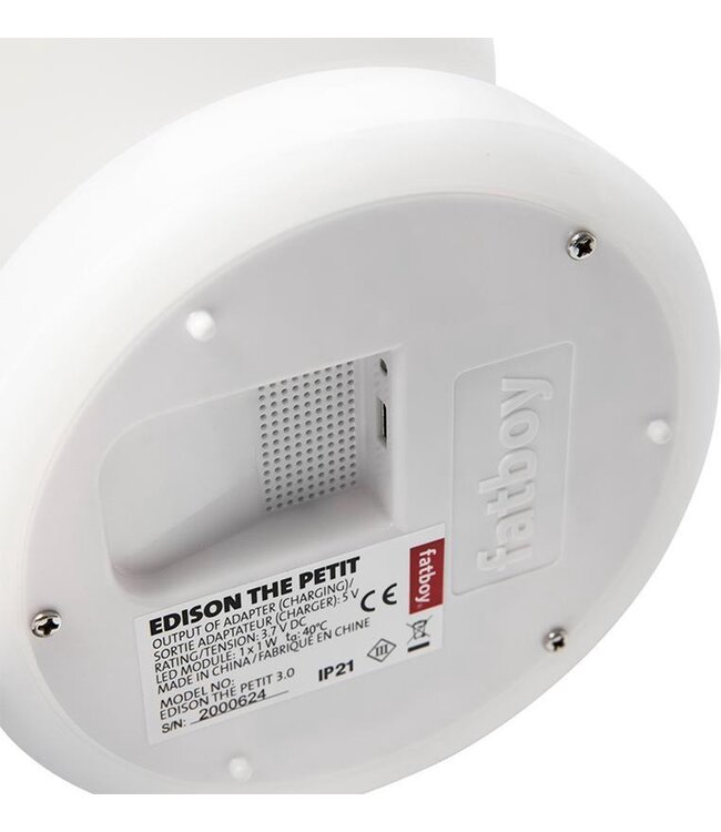 Fatboy Fatboy - Edison the Petit - Set of 2 - lampe de table - Rechargeable - blanc - Duopack