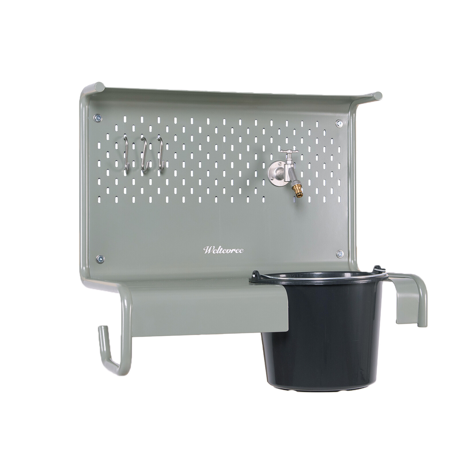 Weltevree Weltevree - Waterworks - Evier d'extérieur - Mur de rangement - métal