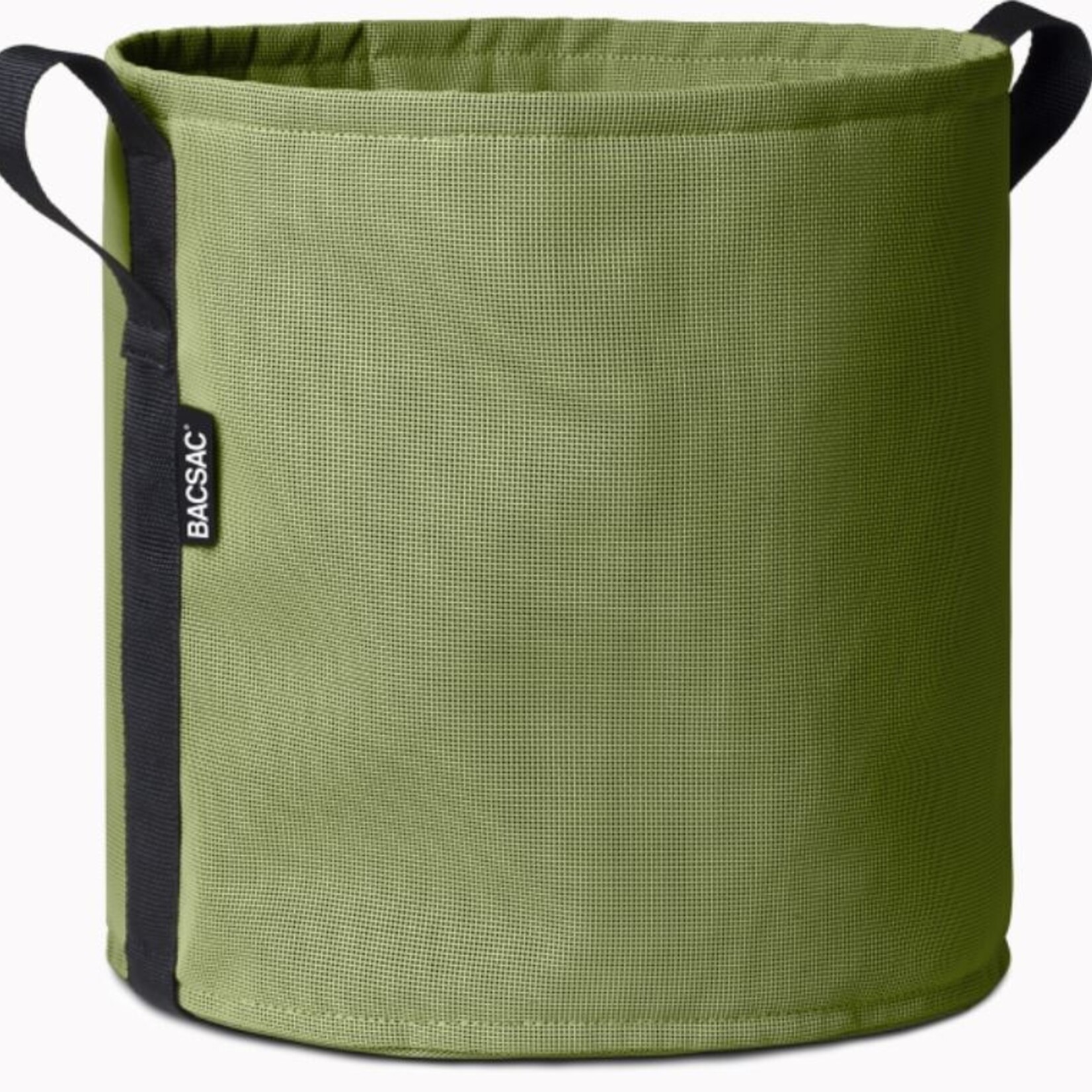 BACSAC BACSAC - Batyline pot - Round - 25L- Green - Solid Fabric