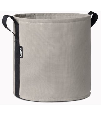 BACSAC BACSAC - Batyline- pot - Rond - 25L- Ecru - Tissu Solide