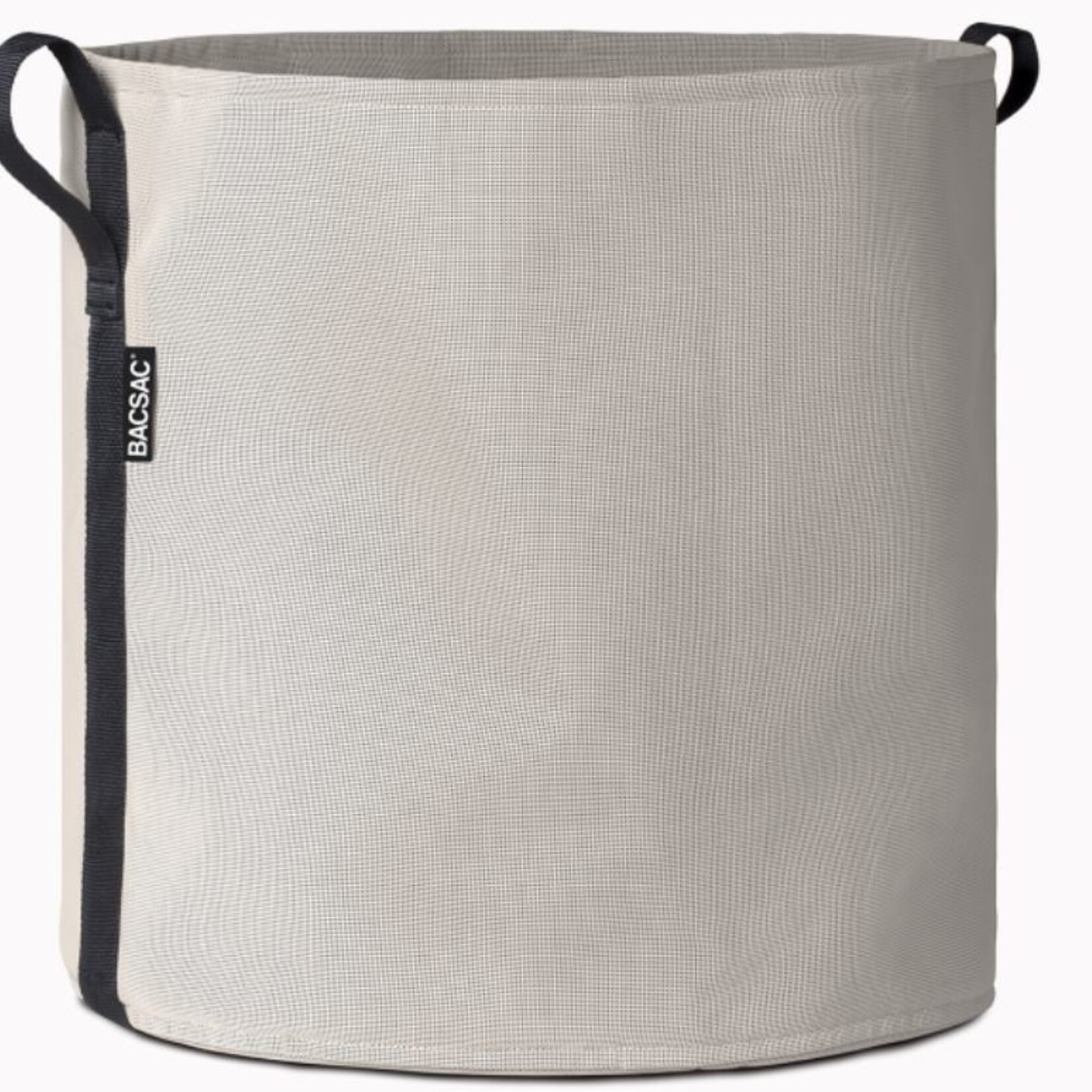 BACSAC BACSAC - Batyline- pot - Rond - 100L- Ecru - Stevige Stof