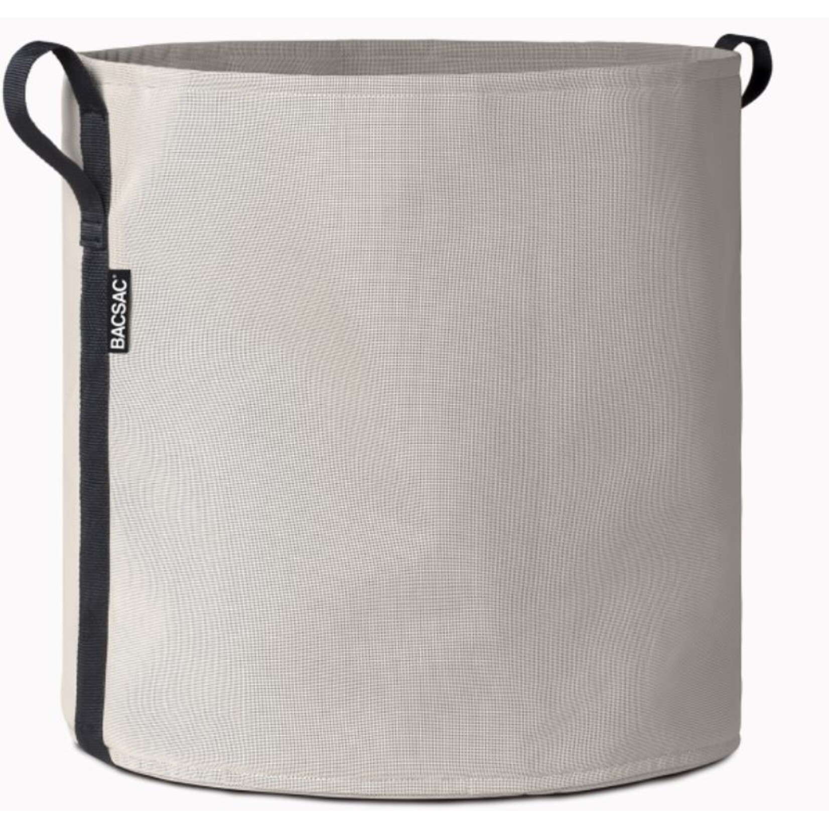 BACSAC BACSAC - Batyline- pot - Rond - 100L- Ecru - Stevige Stof