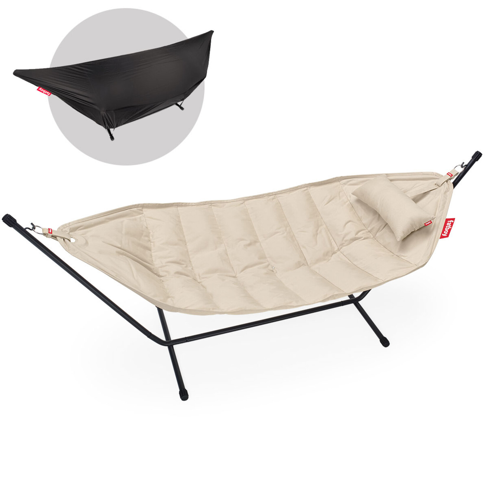 Fatboy Fatboy Headdemock Superb Deluxe  Hangmat Sahara Incl. Kussen en Beschermhoes