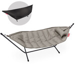 Fatboy Fatboy Headdemock Superb Deluxe Hangmat Grijs Taupe Incl. Kussen en Beschermhoes