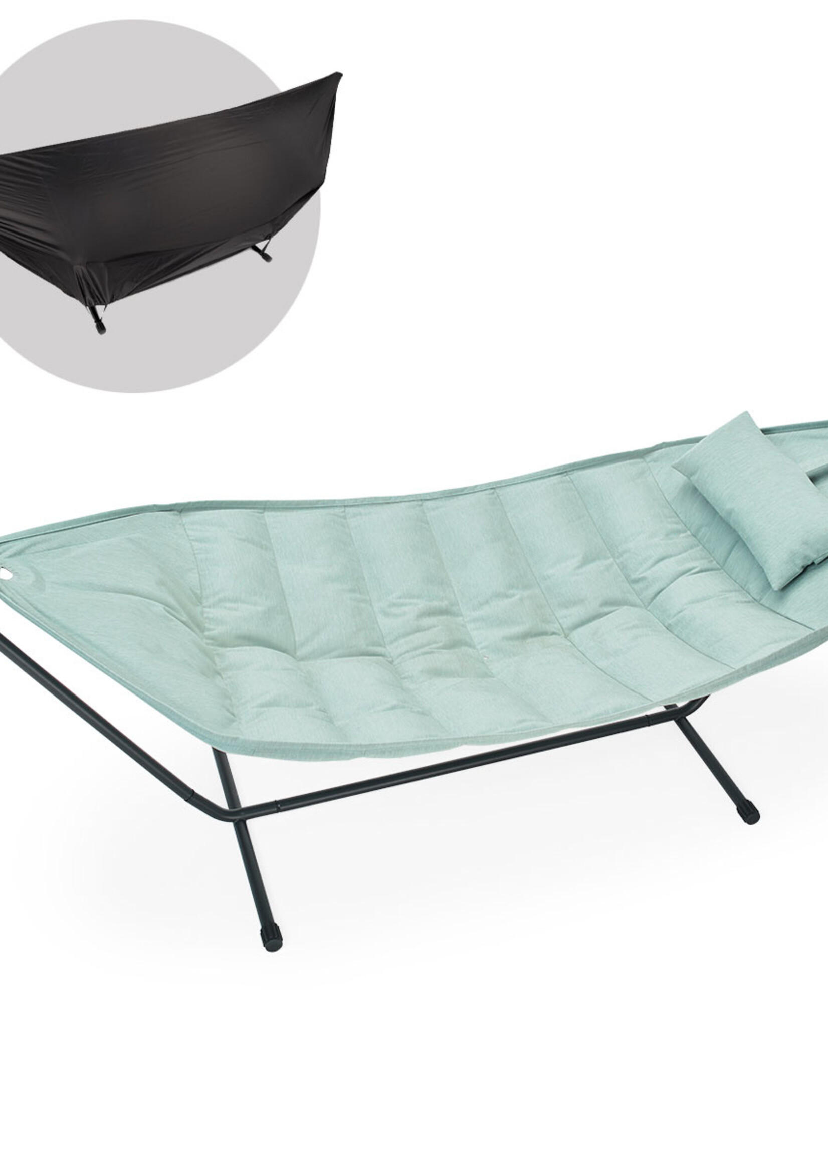 Fatboy Fatboy Headdemock Superb Hamac Deluxe Vert avec coussin et housse de protection