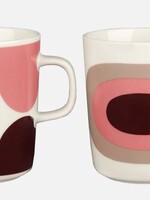 Marimekko Marimekko - Härkä & Melooni -Tasse- 2.5 dl - Brun rose - Lot de 2